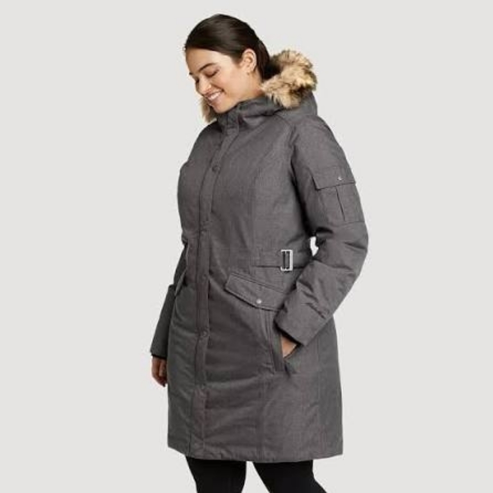 Eddie Bauer NWT Women's Small Superior III Down Stadium Coat